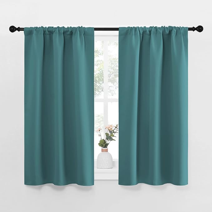 NICETOWN Kitchen Curtains, Privacy & Light Block Out Window Curtains & Drapes by NICETOWN