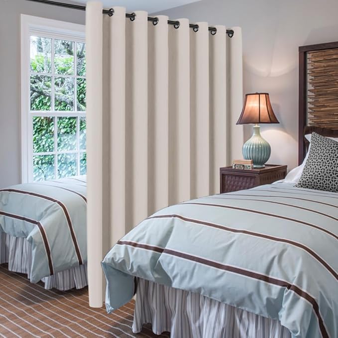 H.VERSAILTEX Blackout Patio Curtains 100 x 96 Inches - Image 2