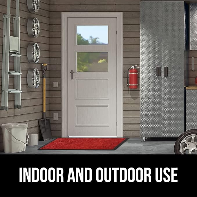 GORILLA GRIP 100% Waterproof All-Season WeatherMAX Doormat 35x23, US Designed - Image 9