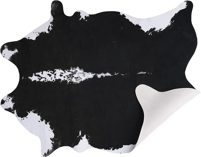 AROGAN 8x10 Feet Faux Cowhide Area Rugs by AROGANAREARUG