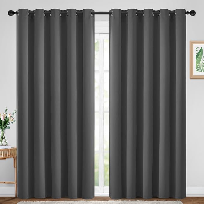 Yakamok Blackout Curtains Room Darkening Thermal Insulated Window Panels by Yakamok