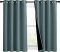 NICETOWN 100% Blackout Curtains 54 inches Long, Double-Deck Completely Blackout by NICETOWN