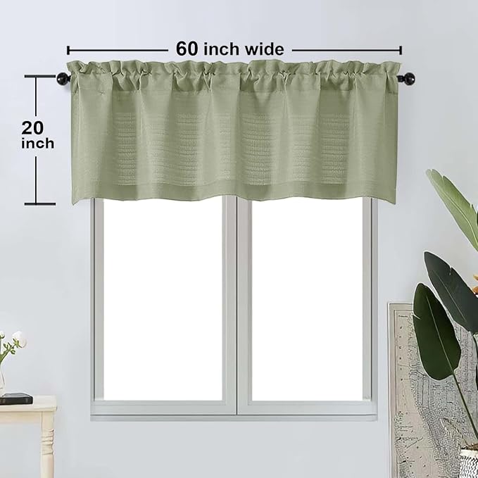 OWENIE Bob 1 PCS Green Valances - Image 2