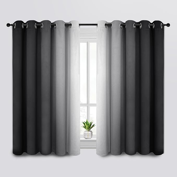 SimpleHome Ombre Room Darkening Curtains by SimpleHome