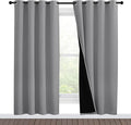 NICETOWN Full Shade Curtain Panels, Pair of Energy Smart & Noise Blocking Out by NICETOWN