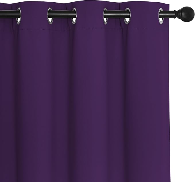 NICETOWN Room Darkening Short Curtain 54 inches Long - Image 7