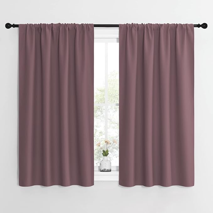 NICETOWN Kitchen Curtains, Short Blackout Curtains & Drapes, Home Decoration by NICETOWN
