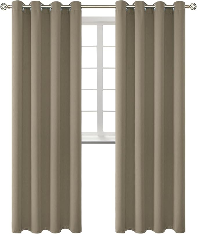 BGment Room Darkening Curtains 95 Inches Long by BGment