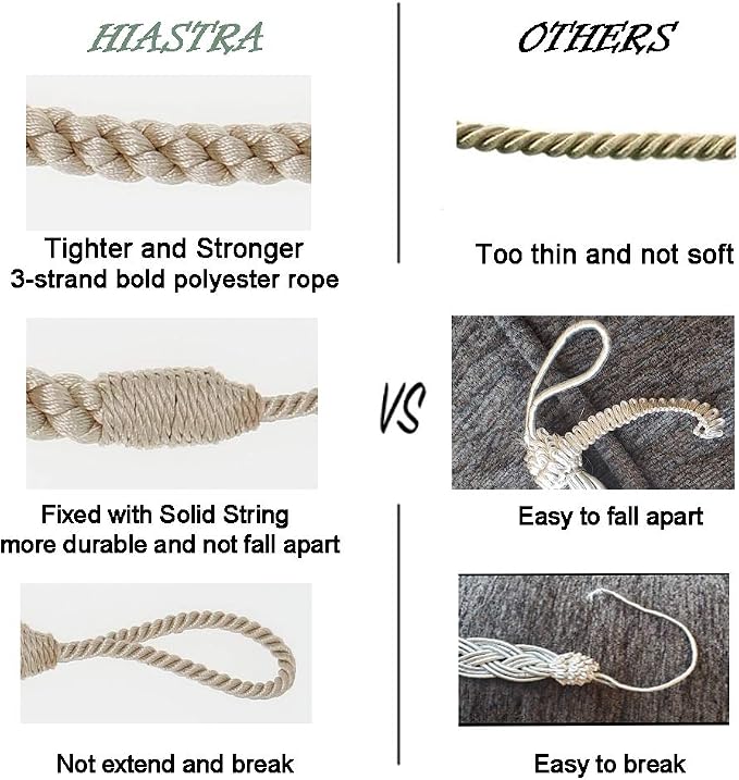 Curtain Tiebacks Ropes - Image 3