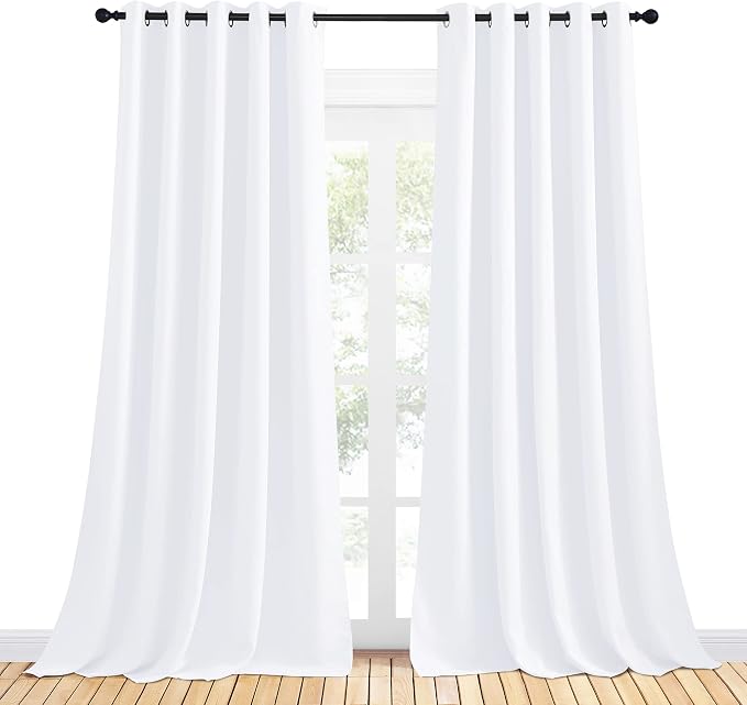 NICETOWN 50% Light Blocking Curtain Panels - Image 2