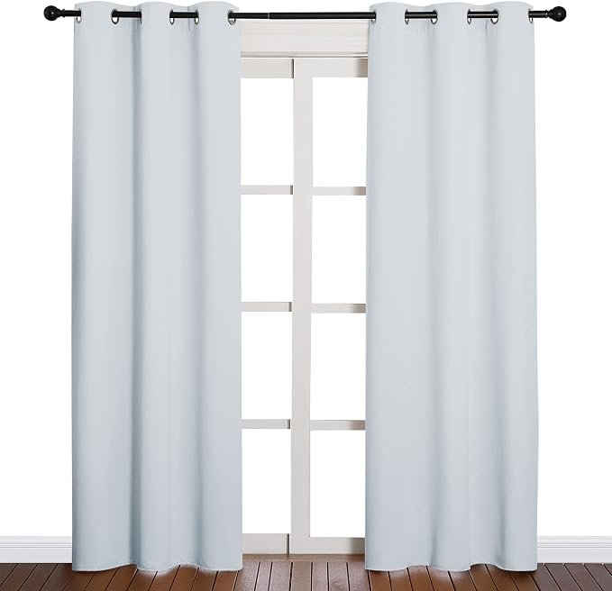 NICETOWN Easy Care Solid Thermal Insulated Grommet Room Darkening by NICETOWN
