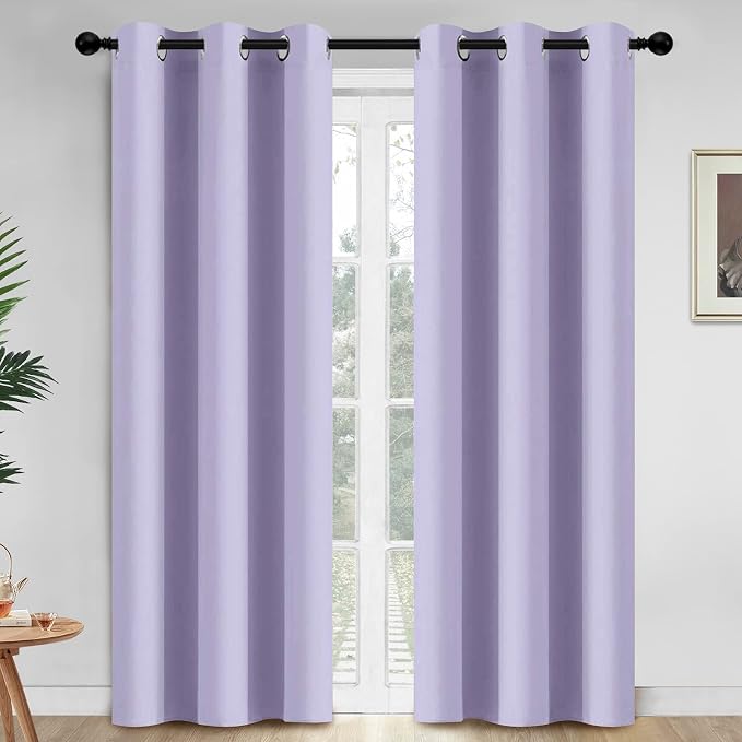 Yakamok 84 Inch Length Blackout Curtains by Yakamok