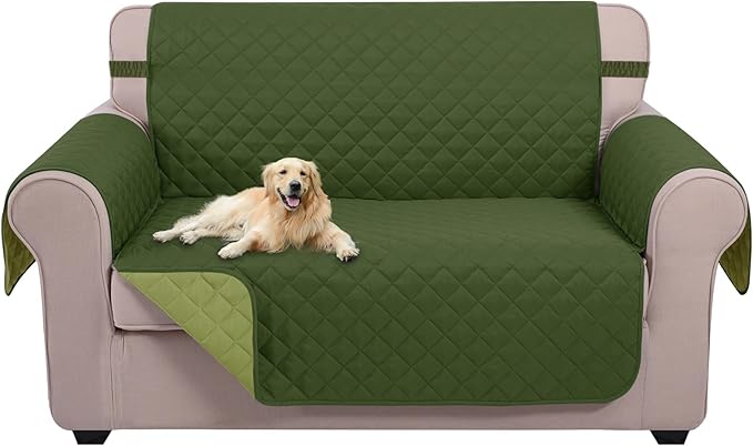 U-NICE HOME Loveseat Sofa Cover Reversible Couch Covers by U-NICEHOME