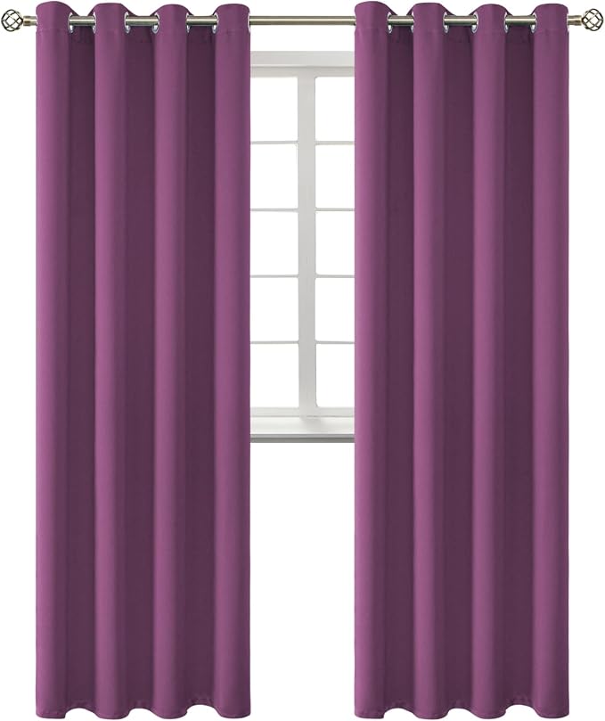 BGment Room Darkening Curtains 95 Inches Long by BGment