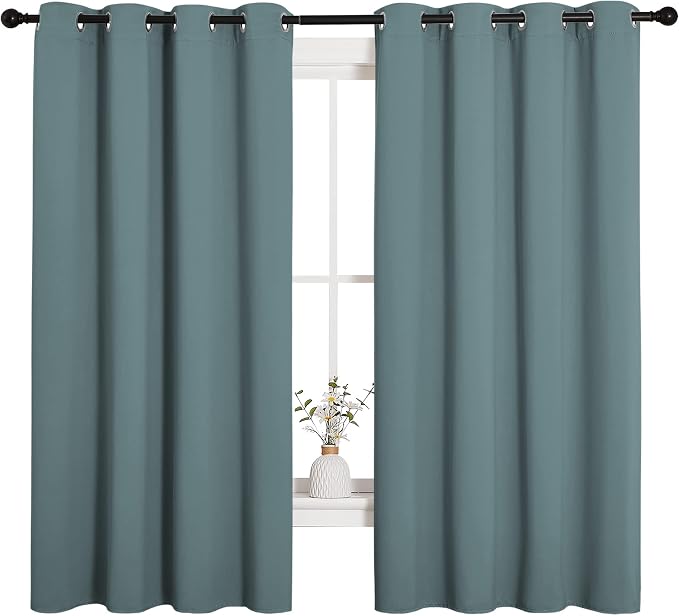 NICETOWN Modern Blackout Curtains Noise Reducing, Thermal Insulated and Privacy - Image 2