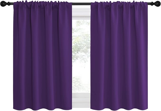 NICETOWN RV Blackout Curtains for Camper Windows, Kitchen Curtains Blackout - Image 2