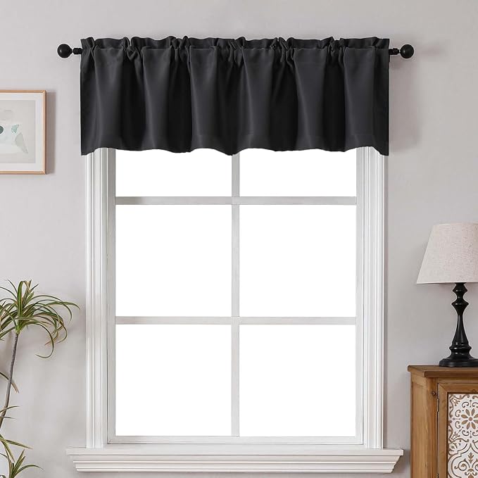 Chyhomenyc Black Blackout Valances - Image 2