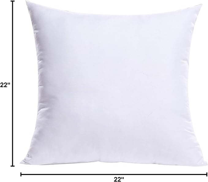 MIULEE Throw Pillow Insert Premium Pillow Stuffer Sham Square - Image 8