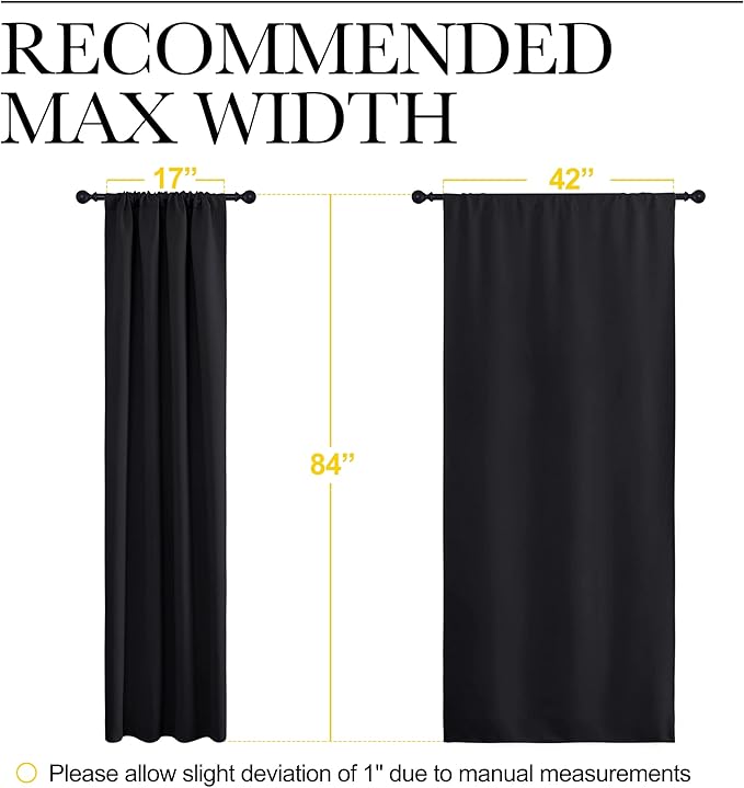 NICETOWN Living Room Blackout Shades - Image 8