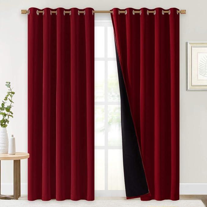 NICETOWN 100% Blackout Curtains - Image 2