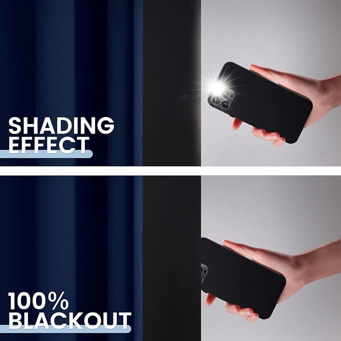 SimpleHome 100% Blackout Curtains - Image 4