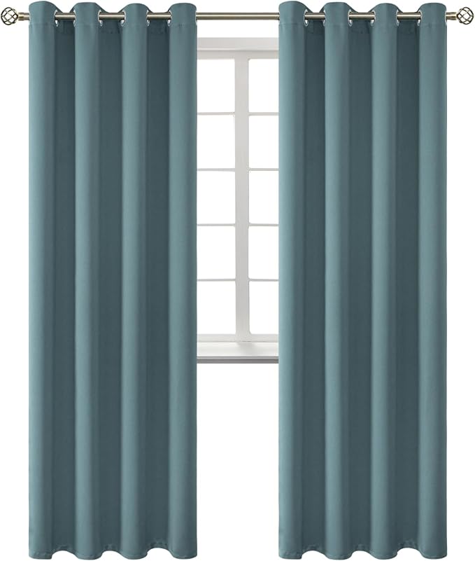 BGment Room Darkening Curtains 84 Inches Long by BGment