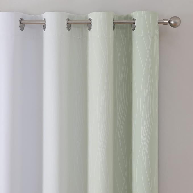 Estelar Textiler Blackout Curtains 102 Inches Long 2 Panels - Image 4