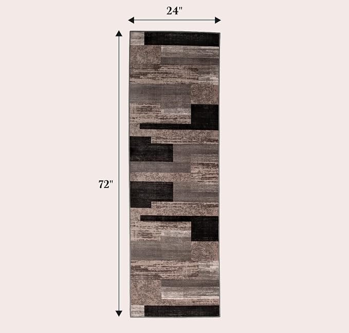 LIANLAM 2x6 Washable Runner Rug - Image 2