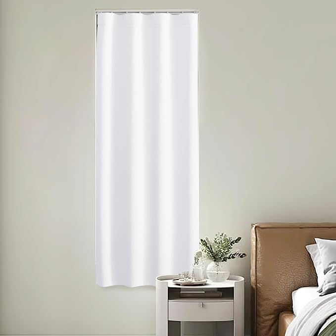 NICETOWN 1 Panel Blackout Door Curtain, Thermal Insulated Privacy Window - Image 7