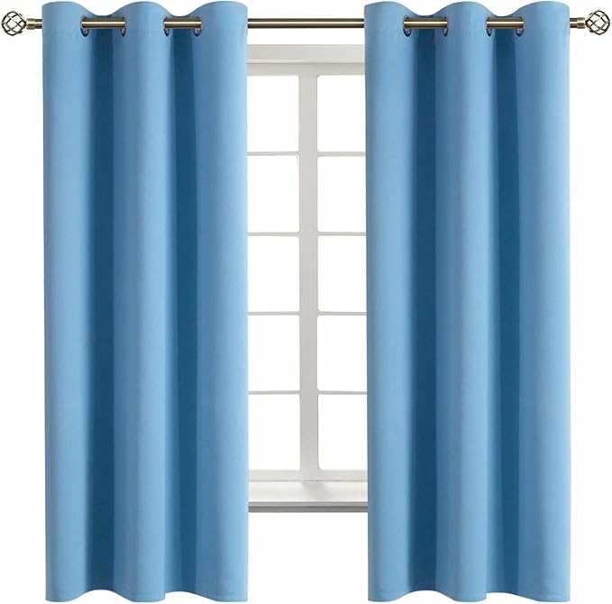 BGment Room Darkening Curtains 72 Inches Long by BGment