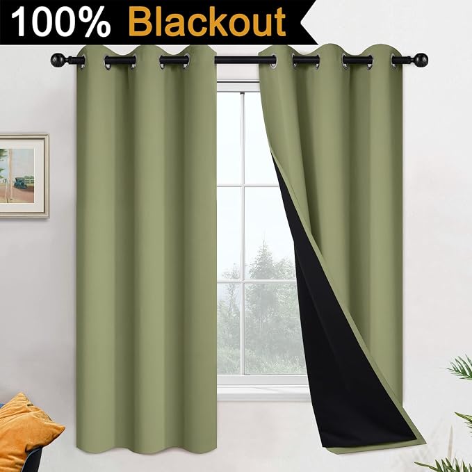 Yakamok 100% Blackout Curtains - Image 2