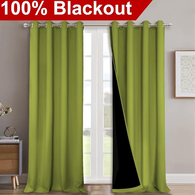 NICETOWN 100% Blackout Curtains - Image 2