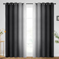SimpleHome Ombre Room Darkening Curtains by SimpleHome