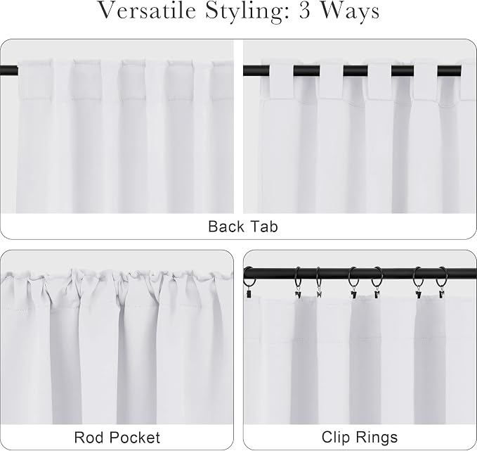 Pony Dance Blackout Curtains Thermal Insulated Window Treatment Panels Room - Image 5