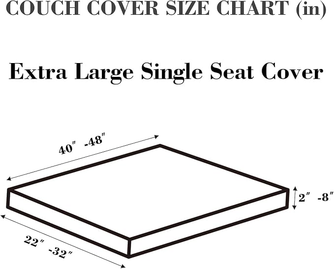 Sofa Covers Couch Covers for Sofa Pet Friendly Couch Cushion Covers Universal - Image 2