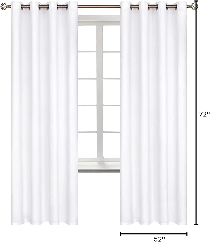 BGment Room Darkening Curtains 72 Inches Long - Image 9