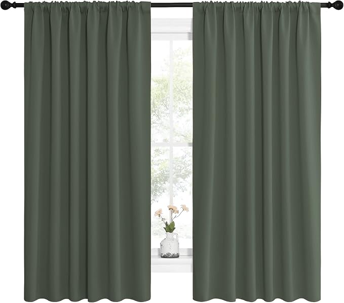 NICETOWN Bedroom Curtains Blackout Draperies - Image 2