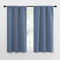 NICETOWN Kitchen Curtains, Short Blackout Curtains & Drapes, Small Window Rod by NICETOWN