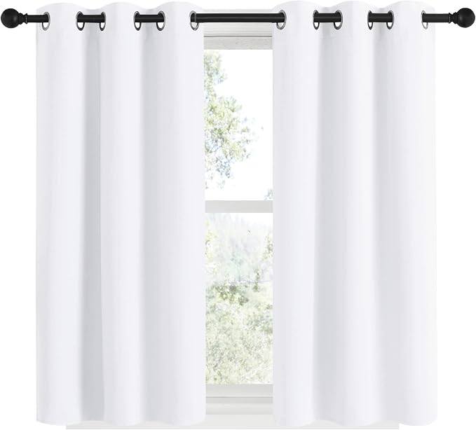 NICETOWN Draperies Curtains Panels, Blocking Out 50% Sunlight Window Treatment - Image 2