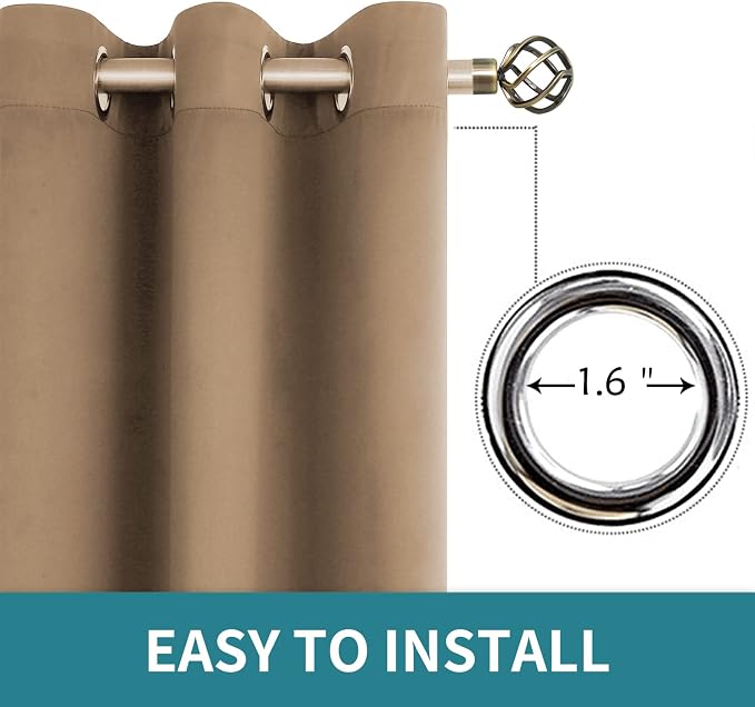 BGment Blackout Curtains for Bedroom - Image 5
