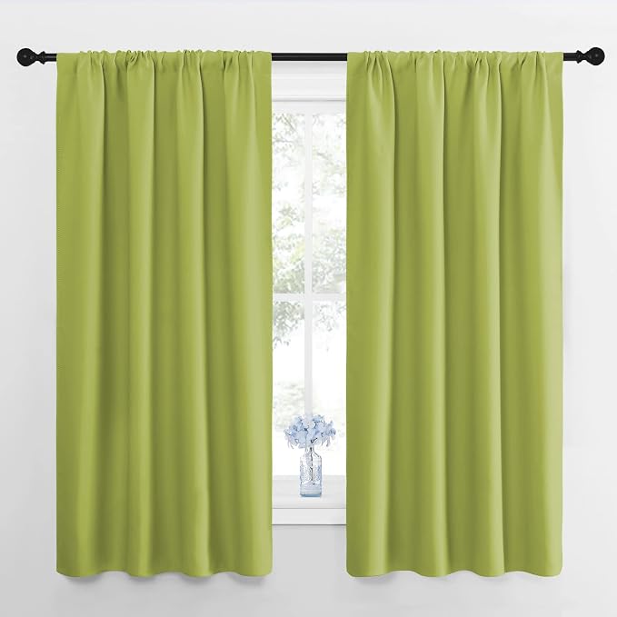 NICETOWN Green Blackout Draperies Curtains by NICETOWN