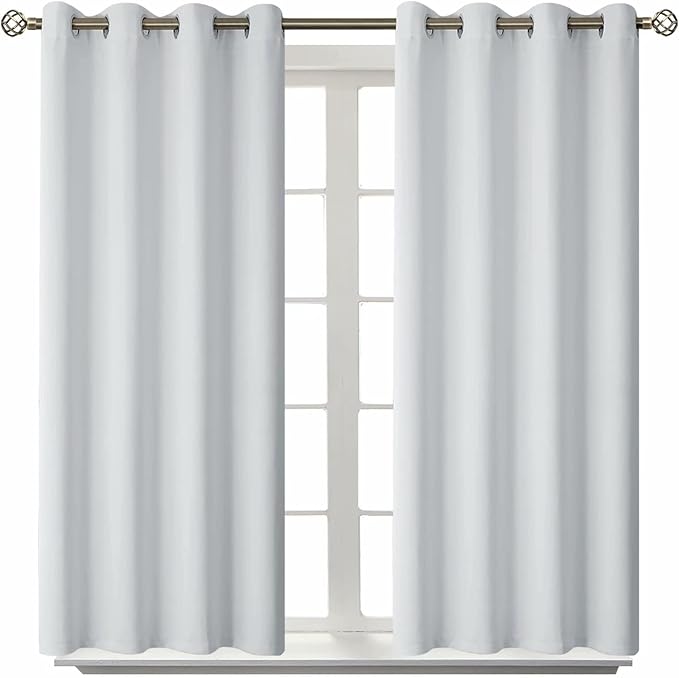 BGment Room Darkening Curtains 45 Inches Long by BGment
