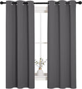 NICETOWN Grey Blackout Curtain Panels by NICETOWN