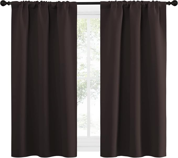NICETOWN Kitchen Curtains Thermal Insulated Curtains & Drapes, Small Window - Image 2