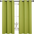 NICETOWN Thermal Insulated Solid Grommet Top Blackout Holiday Decorative by NICETOWN