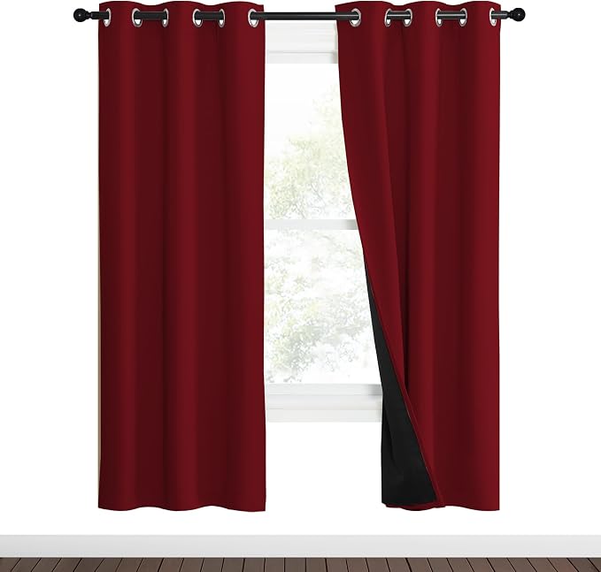 NICETOWN 100% Blackout Curtains - Image 2