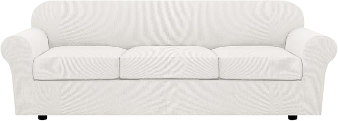 H.VERSAILTEX 4 Piece Stretch Sofa Covers by HVERSAILTEX