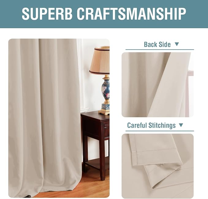 H.VERSAILTEX Blackout Curtain for Living Room Thermal Insulated Window - Image 3