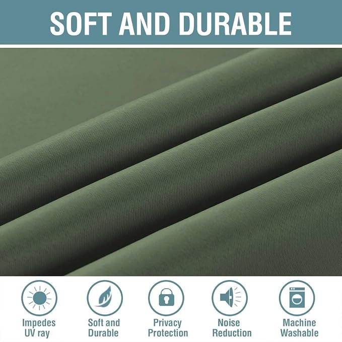 H.VERSAILTEX Green Blackout Curtain - Image 4
