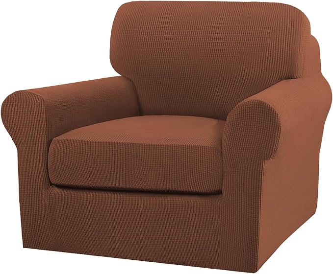 Turquoize 2 Piece Chair Covers Chair Slipcovers by Turquoize